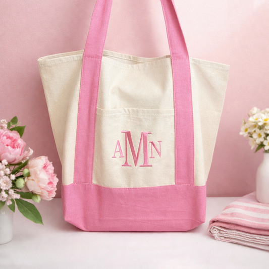 Custom Embroidered Tote