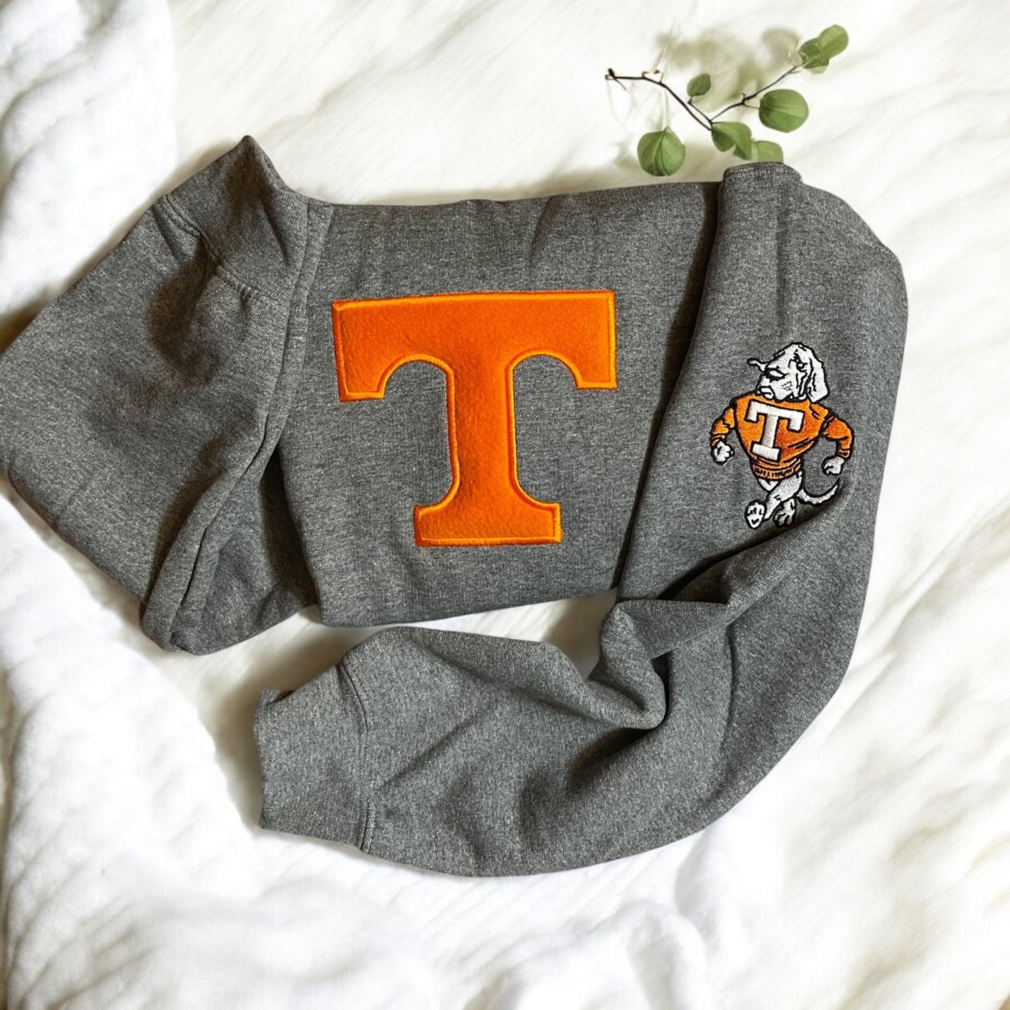 Tennessee Embroidered Applique Sweatshirt