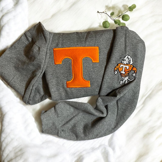 Tennessee Embroidered Applique Sweatshirt