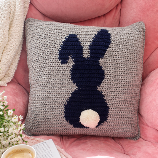 Crochet Bunny Pillow