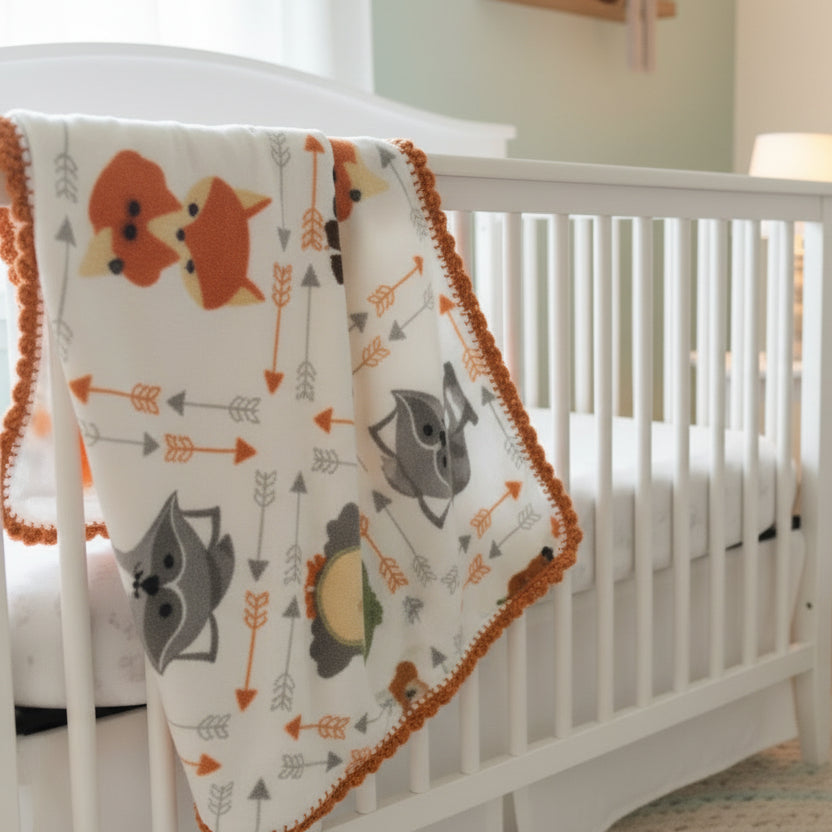 Baby Blanket Crochet Boarder